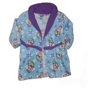 Girl Disney Elsa Robe Size 4T